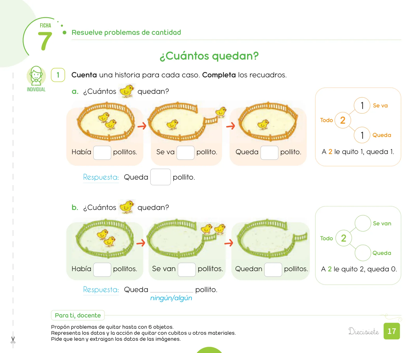 Página 19 de Cuadernillo de Matemática 1, primer grado de Primaria · 2023
