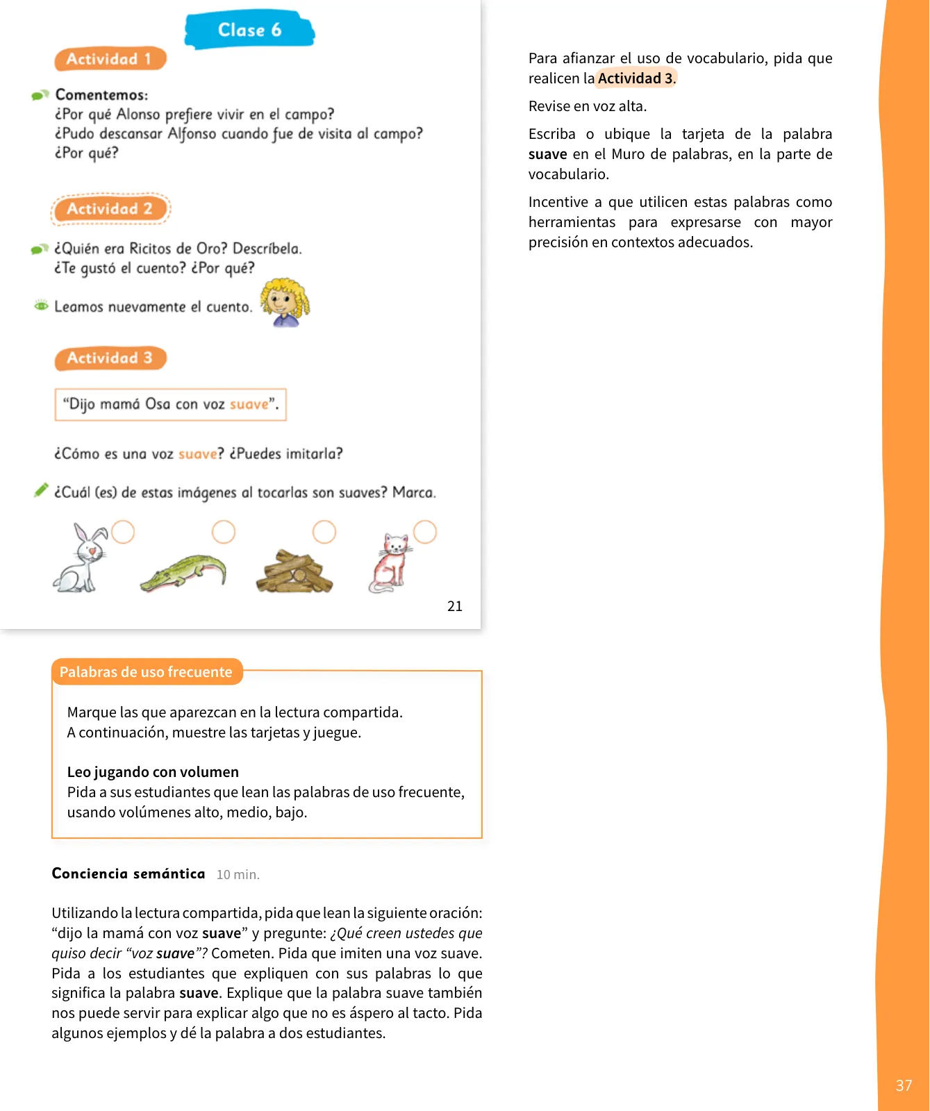 Página 38 de Lenguaje y Comunicación – Segundo Básico – Texto del Estudiante MINEDUC – Descargar PDF · 2024