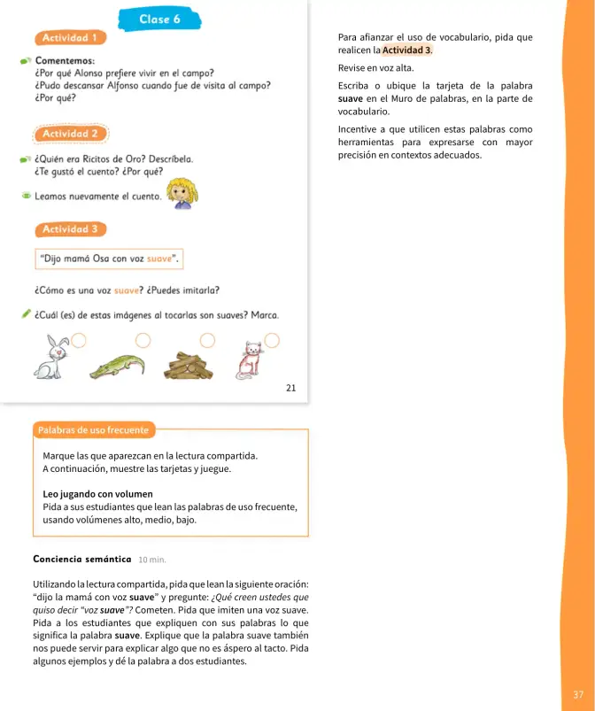 Página 38 de Lenguaje y Comunicación – Segundo Básico – Texto del Estudiante MINEDUC – Descargar PDF · 2024