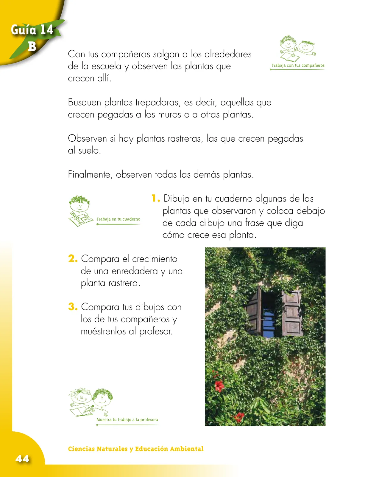 Miniatura página 44 de Ciencias Naturales 2° · Cartilla 02