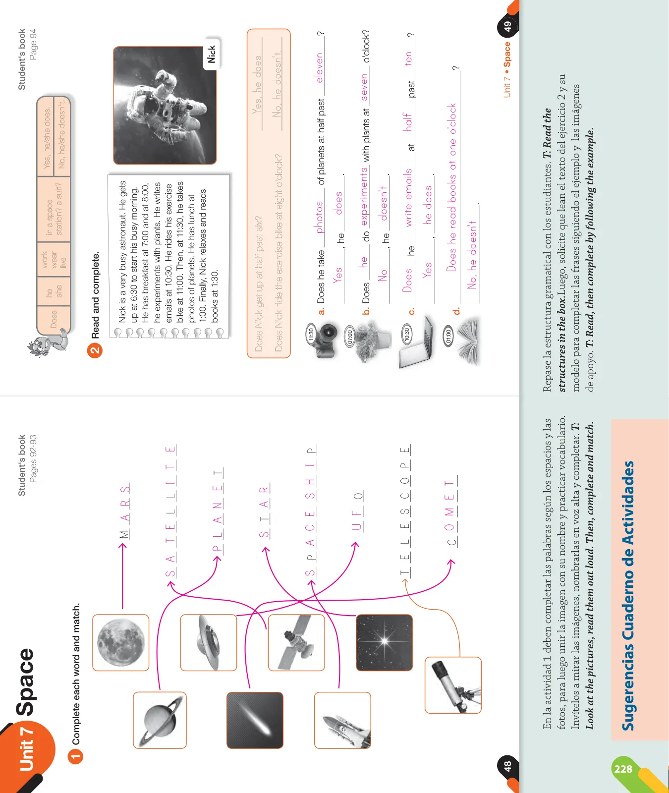 Miniatura página 92 de Inglés – Cuarto Básico | Texto del Estudiante MINEDUC – Descargar PDF · 2024