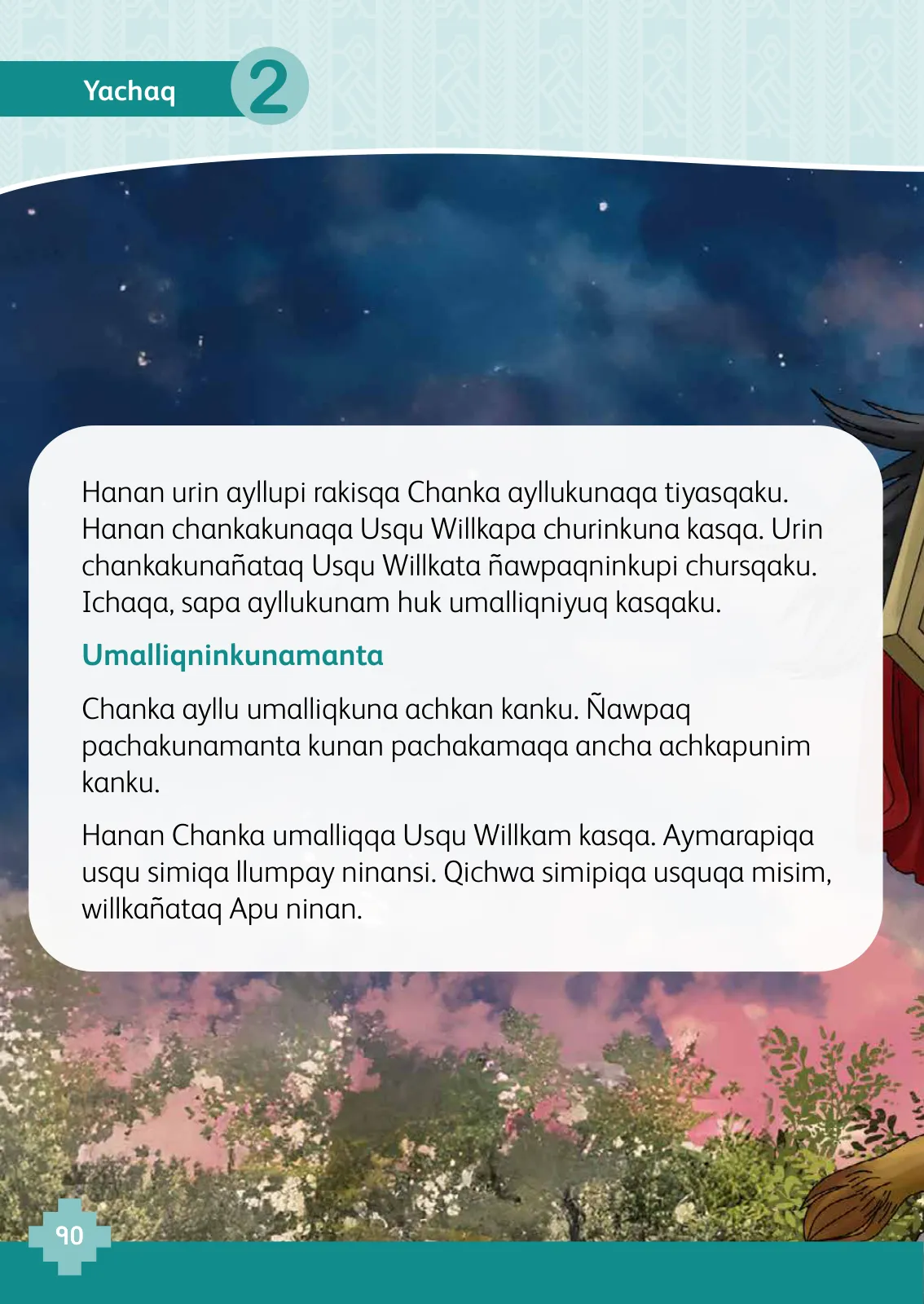 Página 92 de 1 yachaykuna, ruraykuna - Chanka Urin Qichwa. Saberes y Haceres III 1 - Primaria - Quechua Chanka · 2024