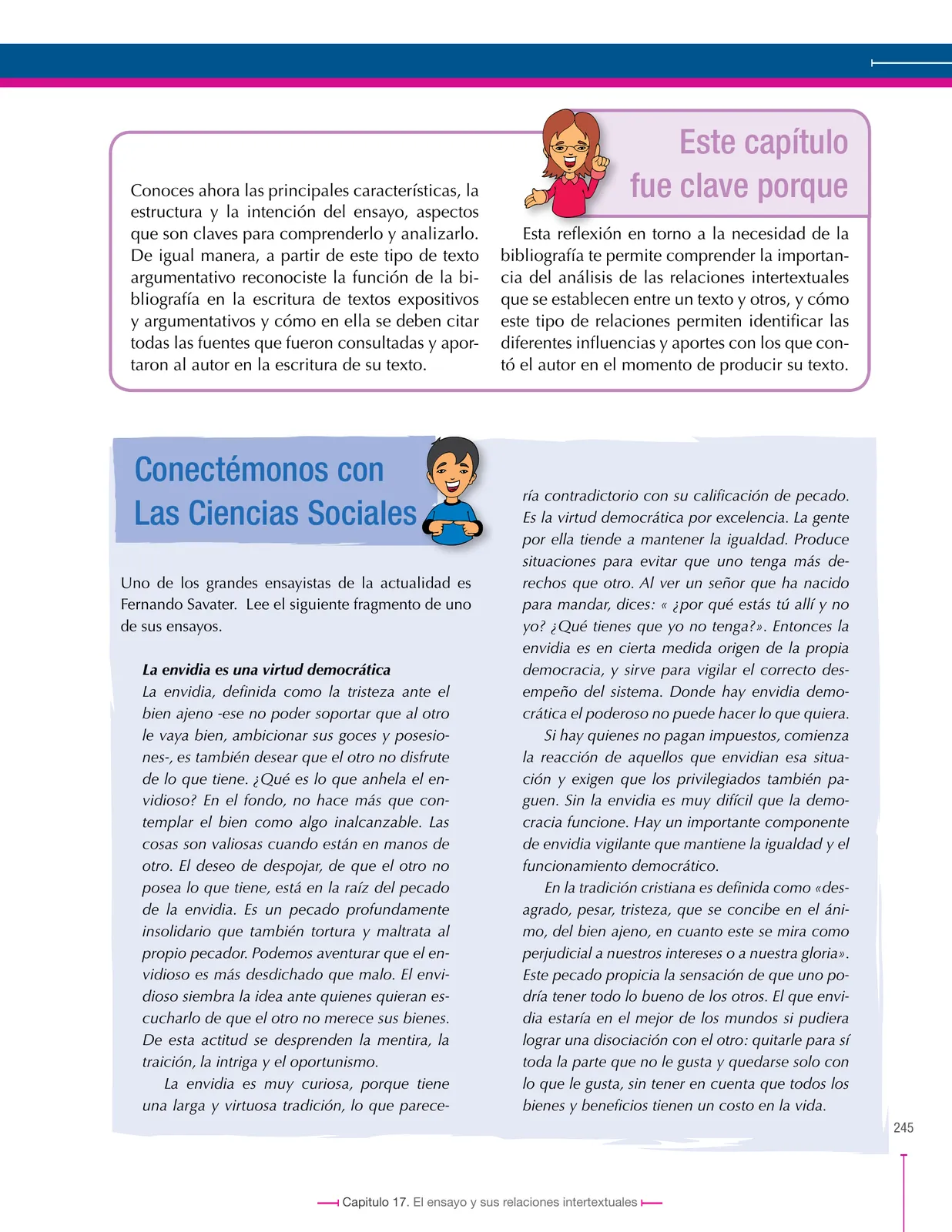 Miniatura página 245 de Lenguaje 9° · Secundaria Activa