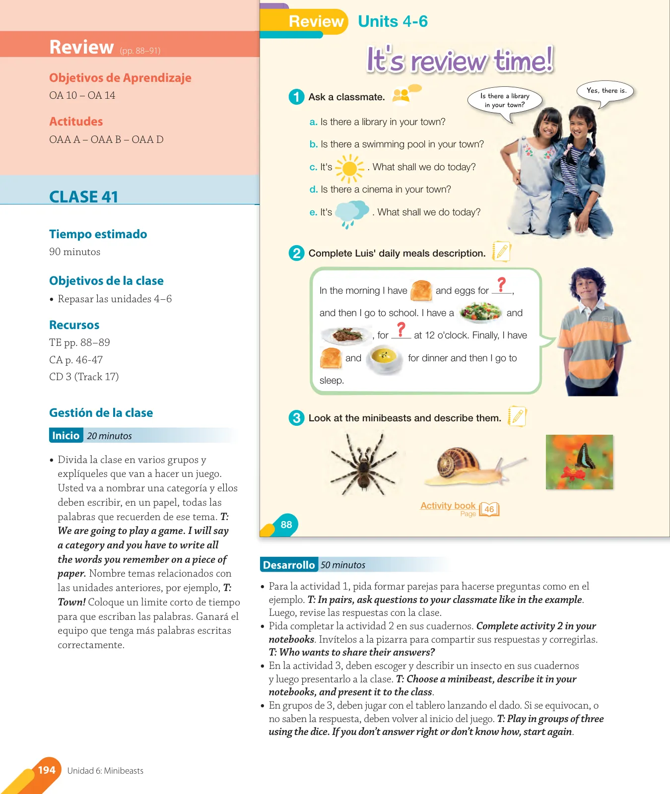 Miniatura página 58 de Inglés – Cuarto Básico | Texto del Estudiante MINEDUC – Descargar PDF · 2024