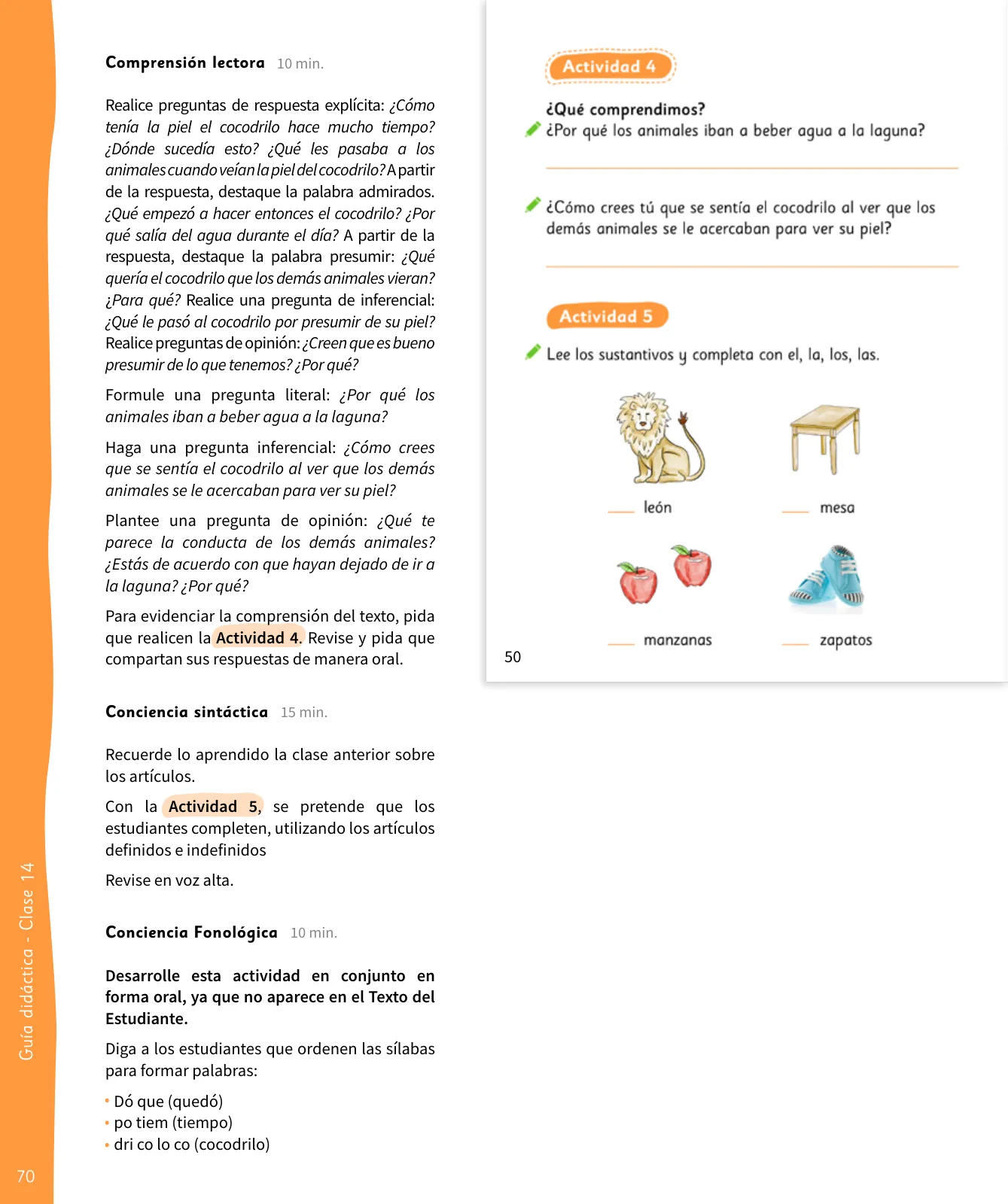 Página 71 de Lenguaje y Comunicación – Segundo Básico – Texto del Estudiante MINEDUC – Descargar PDF · 2024