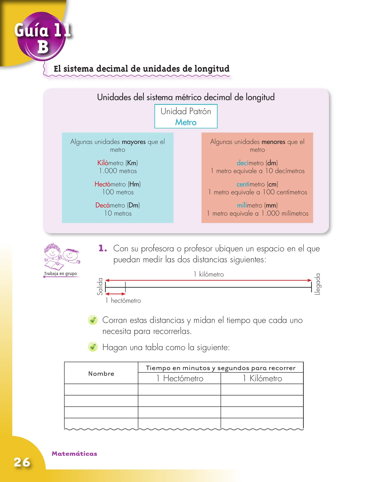 Página 26 de Matematica 3° · Cartilla 02