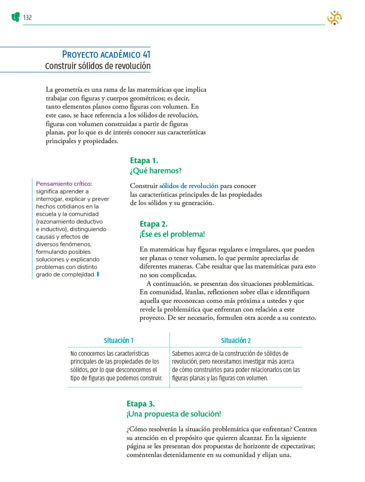 Página 133 de Colección Nanahuatzin. Nuestro libro de Proyectos. Tomo III. Libro de Educación Telesecundaria Grado 3° Ciclo Escolar 2025 - 2026