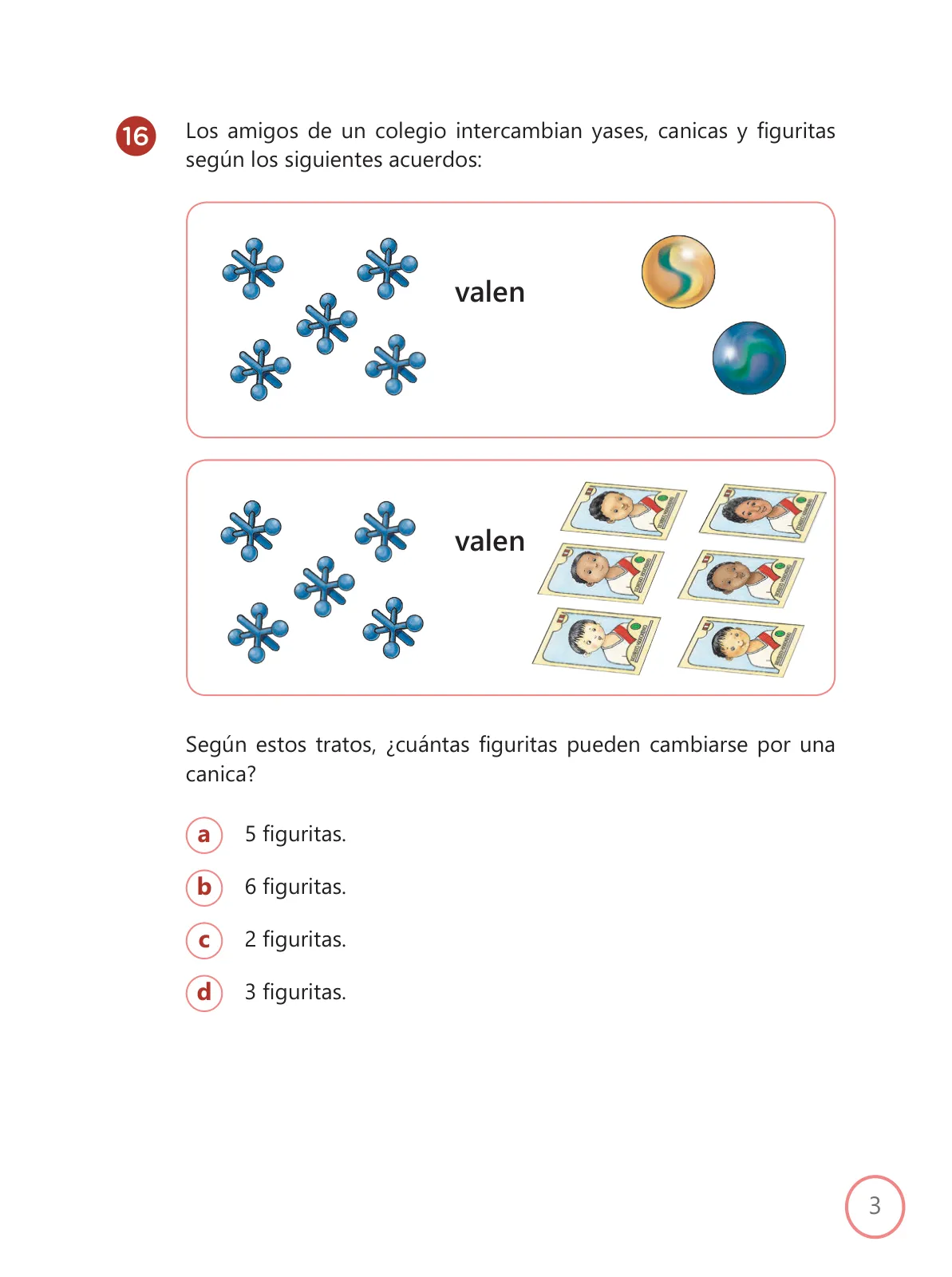 Miniatura página 3 de Kit de evaluación Salida 2 Demostrando lo que aprendimos : Matemática, tercer trimestre, ﻿Cuarto grado - Primaria · 2019