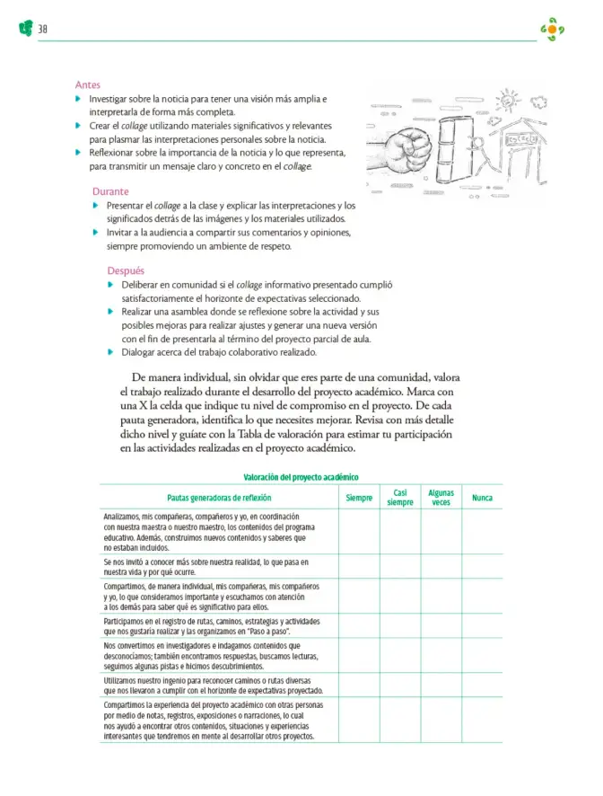 Página 39 de Colección Ximhai. Nuestro libro de Proyectos. Tomo III. Libro de Educación Telesecundaria Grado 1° Ciclo Escolar 2025 - 2026