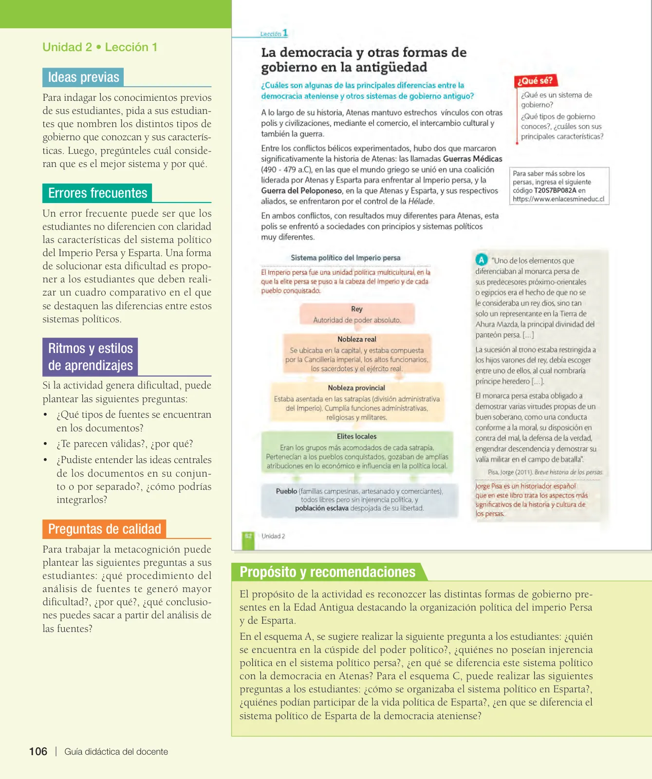 Página 107 de Historia, Geografía y Ciencias Sociales – Séptimo Básico | Texto del Estudiante MINEDUC – Descargar PDF · 2024