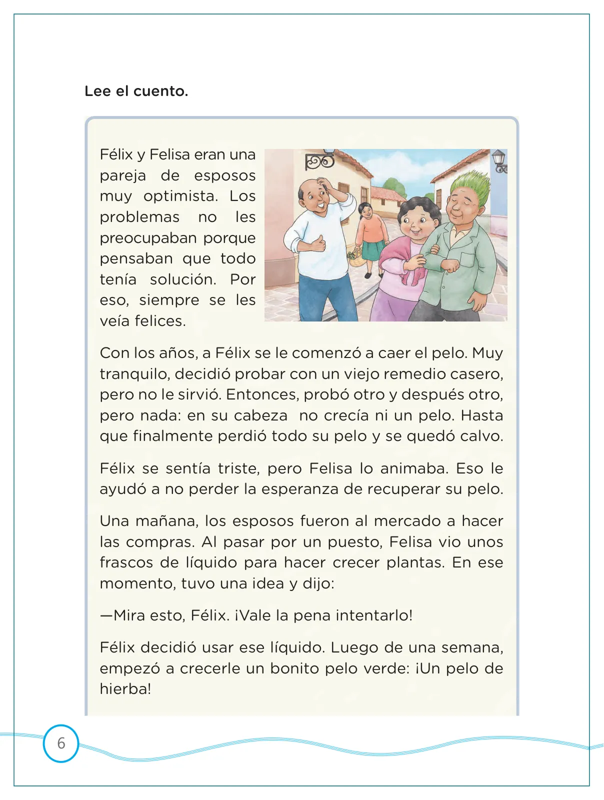 Miniatura página 6 de Kit de evaluación Salida 1 Demostrando lo que aprendimos : Comunicación, tercer trimestre, ﻿Segundo grado - Primaria · 2019