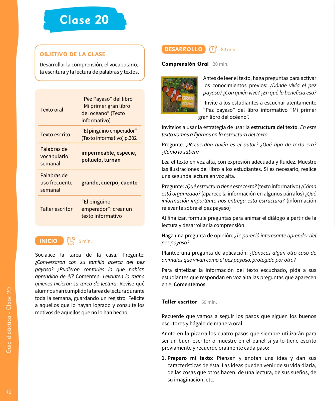 Miniatura página 93 de Lenguaje y Comunicación – Segundo Básico – Texto del Estudiante MINEDUC – Descargar PDF · 2024