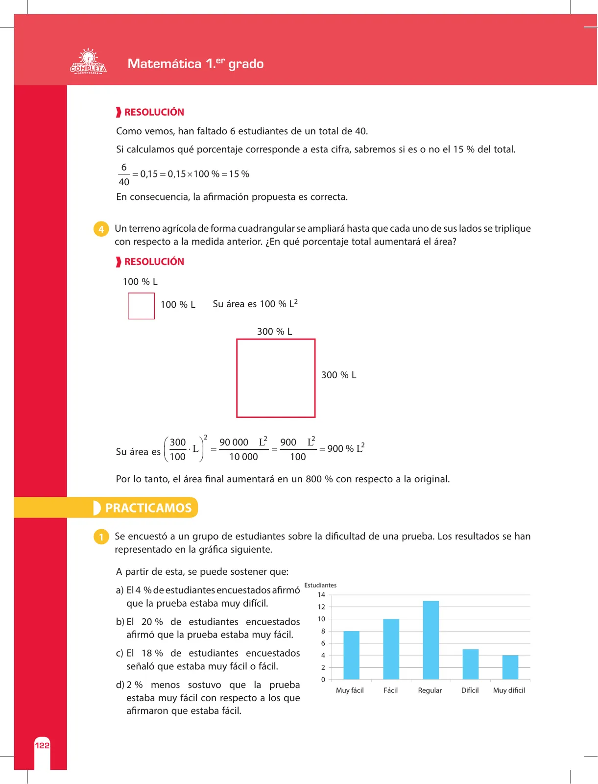 Página 122 de Matemática 1 : cuaderno de reforzamiento pedagógico - JEC · 2016