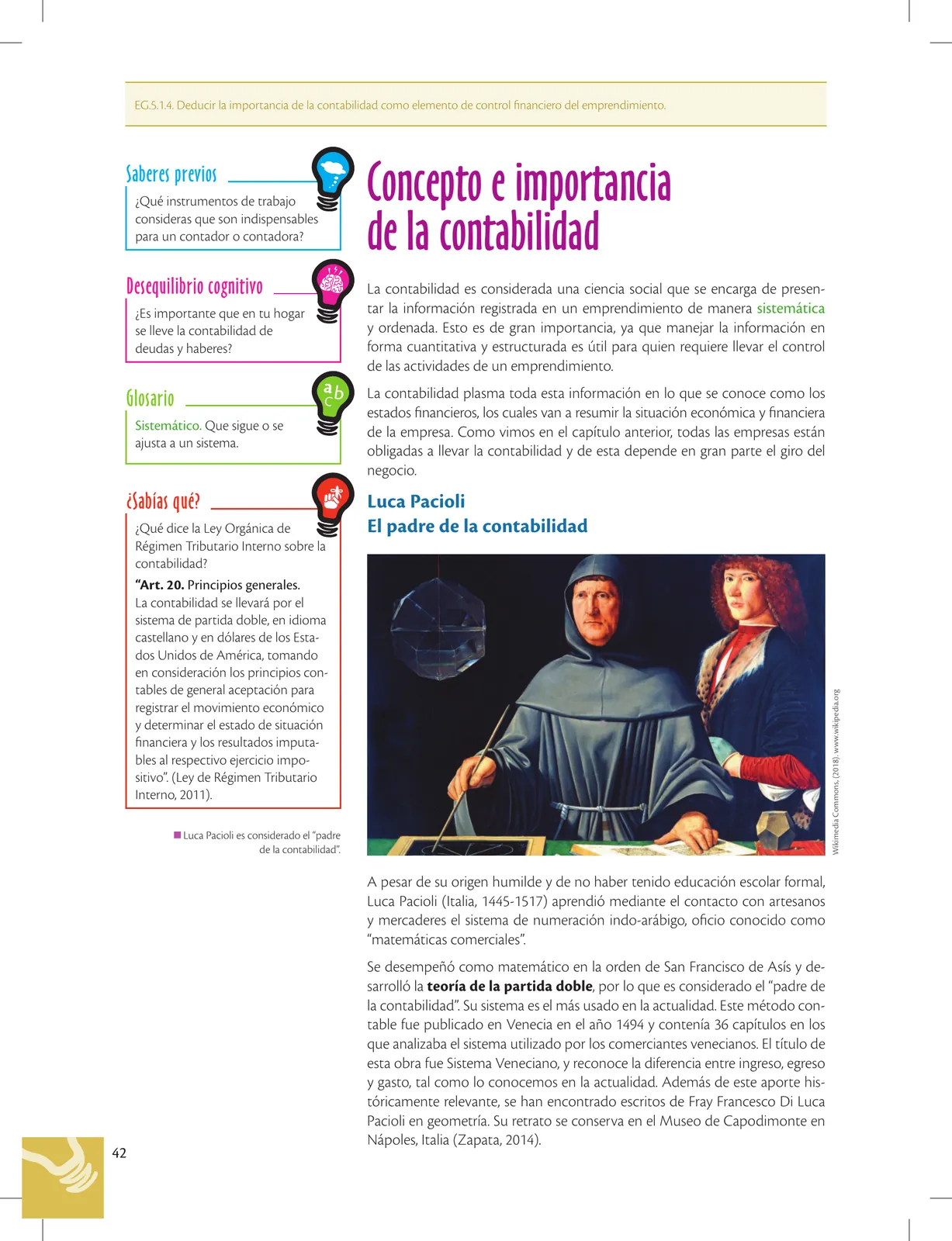 Miniatura página 42 de Emprendimiento Y Gestion · 1ro BGU · 2019
