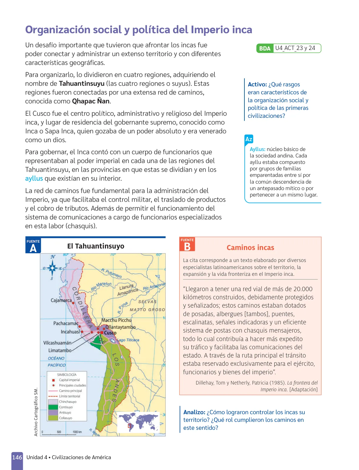 Página 148 de Historia, Geografía y Ciencias Sociales – Séptimo Básico | Texto del Estudiante MINEDUC – Descargar PDF · 2024