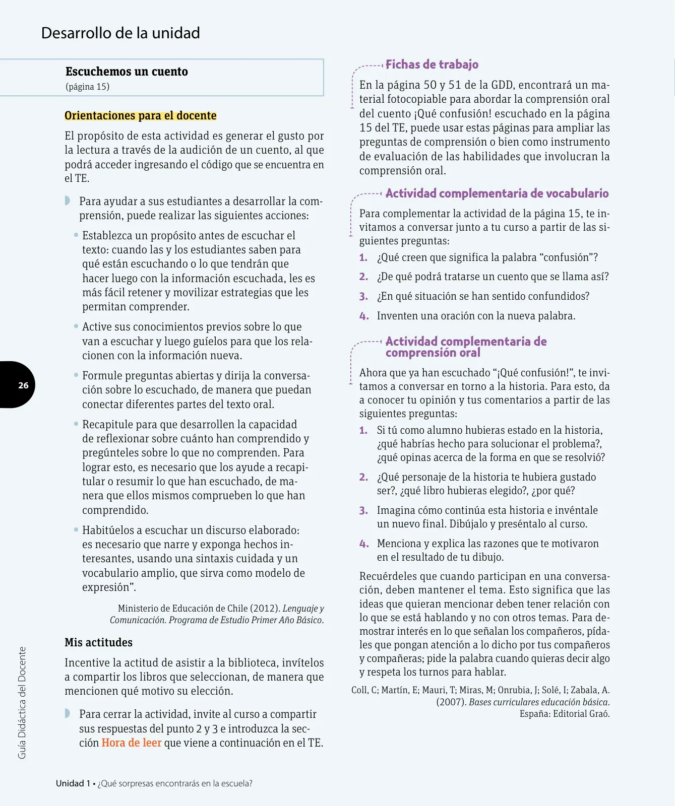 Página 37 de Lenguaje y Comunicación – Primero Básico | Texto del Estudiante MINEDUC – Descargar PDF · 2024