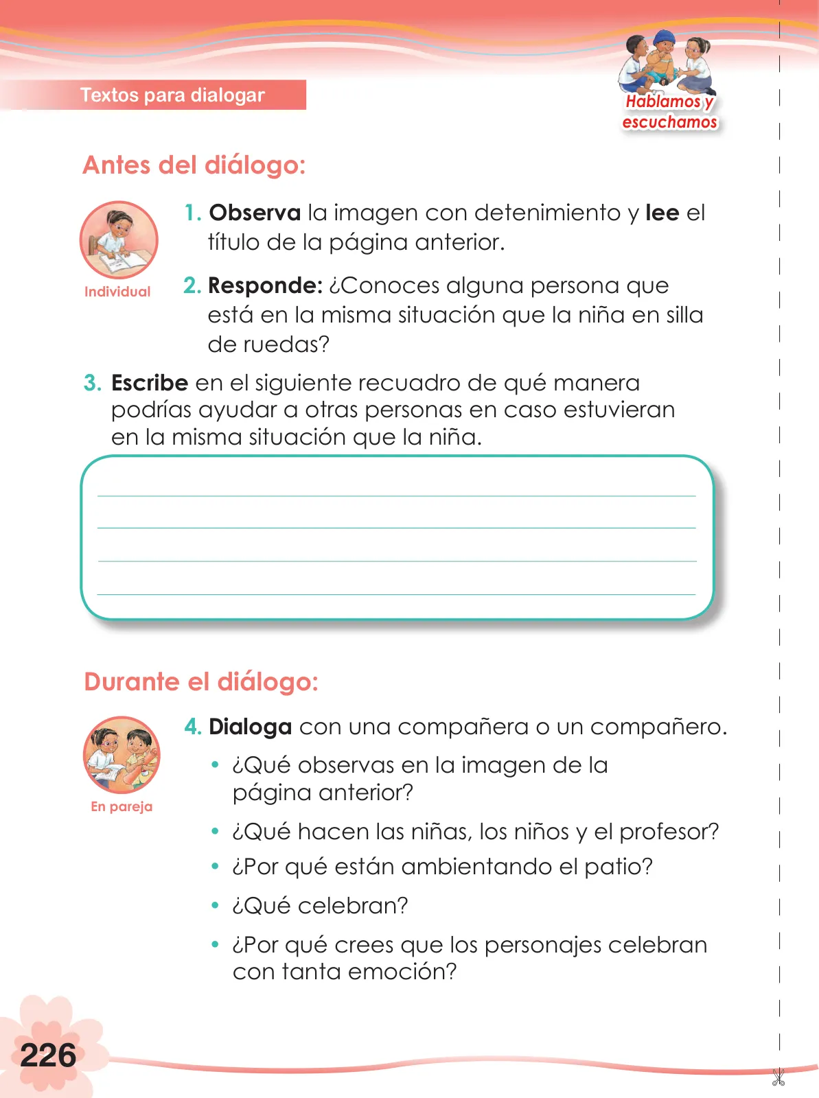 Miniatura página 228 de Comunicación 2 : cuaderno de trabajo para segundo grado de Educación Primaria 2019 · 2019
