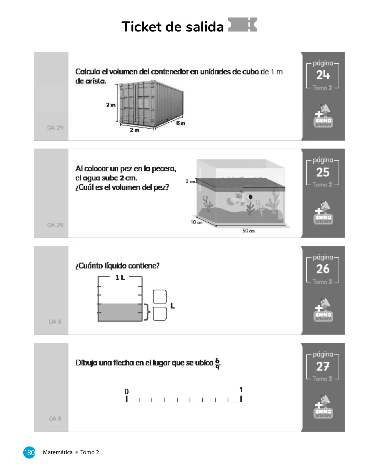 Página 182 de Sumo Primero – Cuarto Básico | Texto del Estudiante MINEDUC – Descargar PDF · 2024