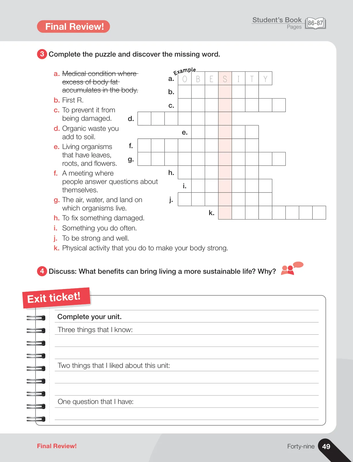 Miniatura página 51 de Inglés – Sexto Básico | Student’s Book MINEDUC – Descargar PDF · 2024