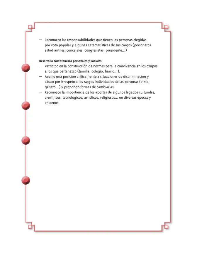 Página 112 de Ciencias Sociales 5° · Cartilla 01