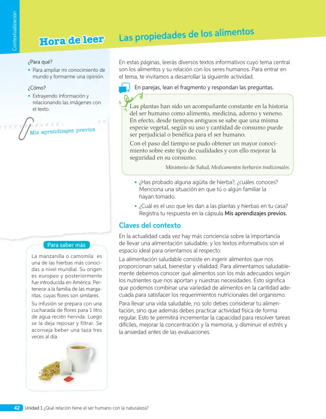 Página 101 de Lenguaje y Comunicación – Sexto Básico | Texto del Estudiante MINEDUC – Descargar PDF · 2024