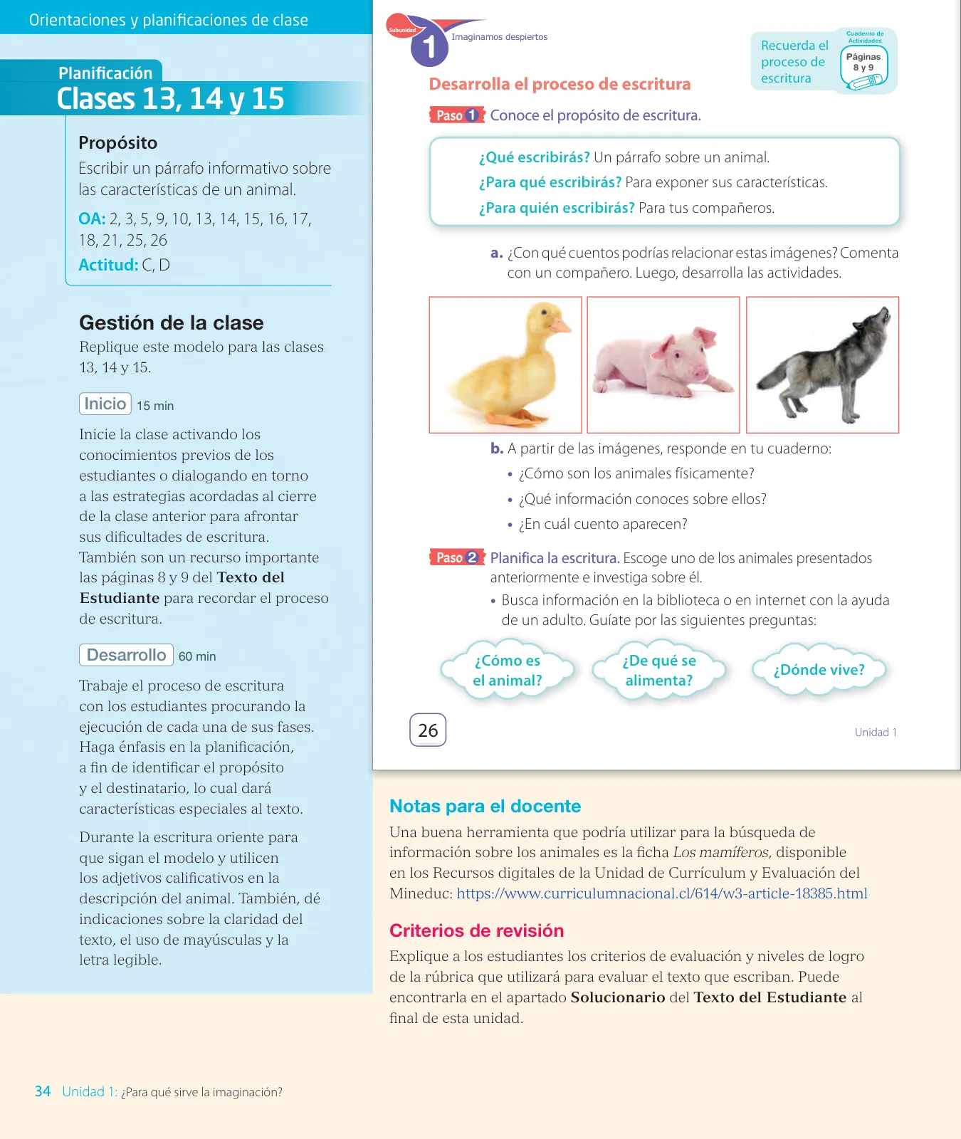 Página 36 de Lenguaje y Comunicación – Segundo Básico – Texto del Estudiante MINEDUC – Descargar PDF · 2024