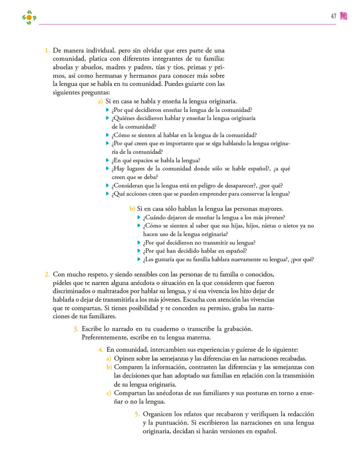 Miniatura página 48 de Colección Sk´asolil. Nuestro libro de proyectos.   Libro de Educación Secundaria Grado 2°  Ciclo Escolar 2025 - 2026