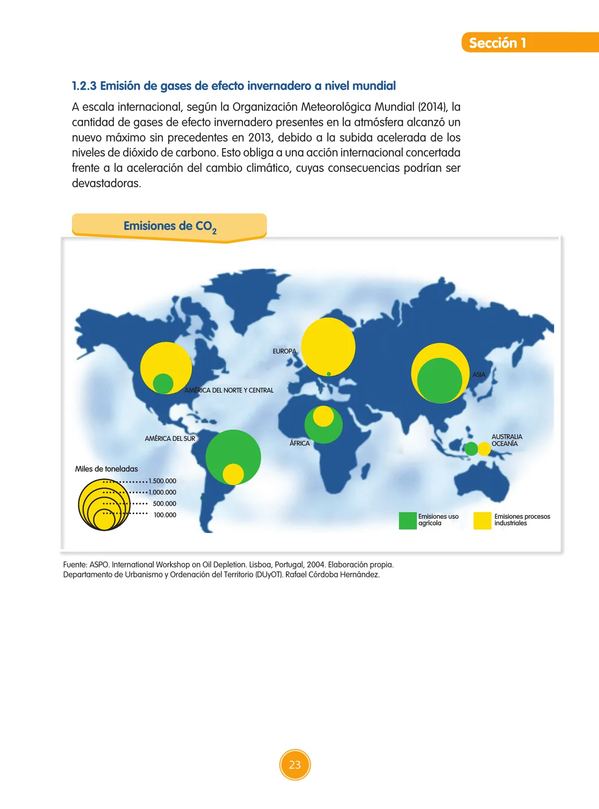 Miniatura página 24 de Guía de educación ambiental para el desarrollo sostenible : cambio climático · 2016