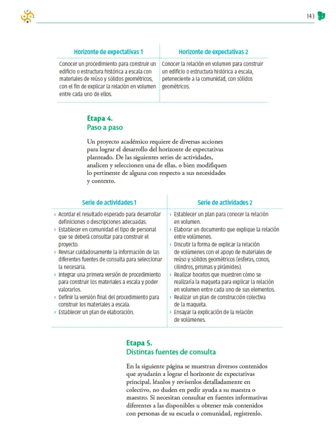 Página 144 de Colección Nanahuatzin. Nuestro libro de Proyectos. Tomo III. Libro de Educación Telesecundaria Grado 3° Ciclo Escolar 2025 - 2026