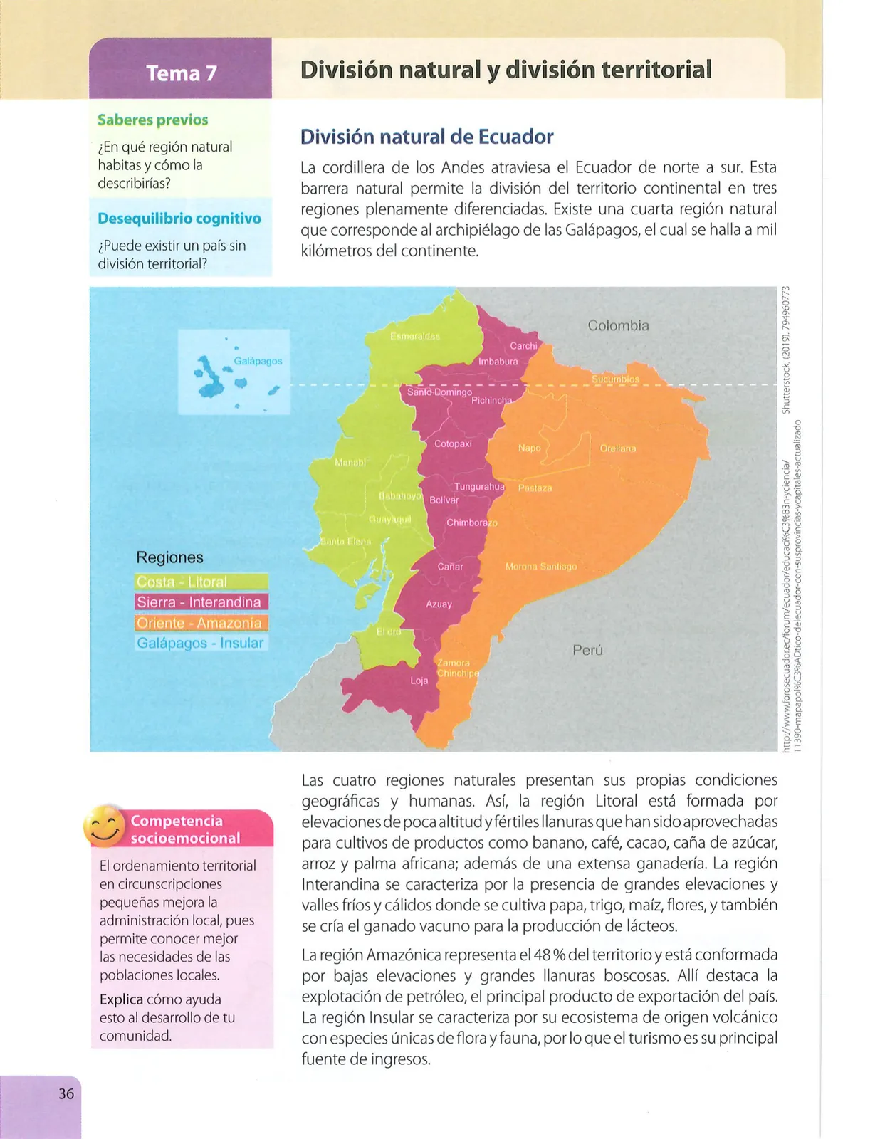 Miniatura página 37 de Estudios Sociales · 7 EGB · 2024