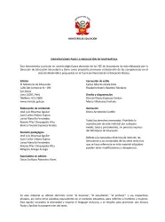 Página de Orientaciones para la indagación en Matemática · 2024