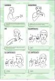 Miniatura página 146 de Lengua de señas peruana : guía para el aprendizaje de la lengua de señas peruana, vocabulario básico · 2015