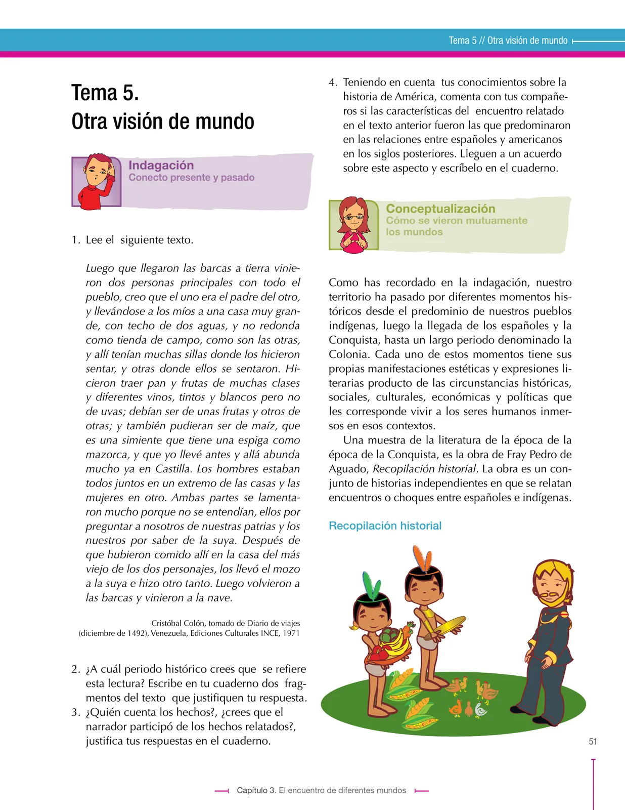 Página 51 de Lenguaje 8° · Secundaria Activa