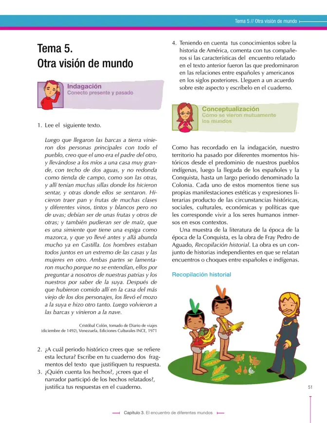 Página 51 de Lenguaje 8° · Secundaria Activa