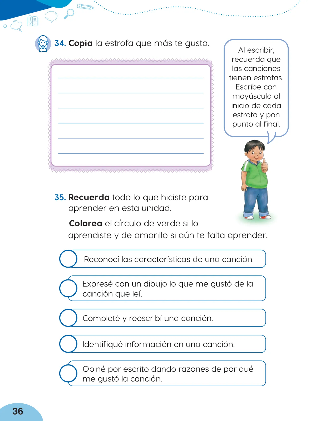 Miniatura página 38 de Cuadernillo de Comunicación 2, segundo grado de Primaria · 2023