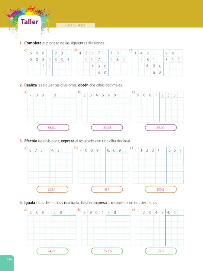 Página 158 de Matematica 6° · Egb 6 Matematica 2025 · 2025