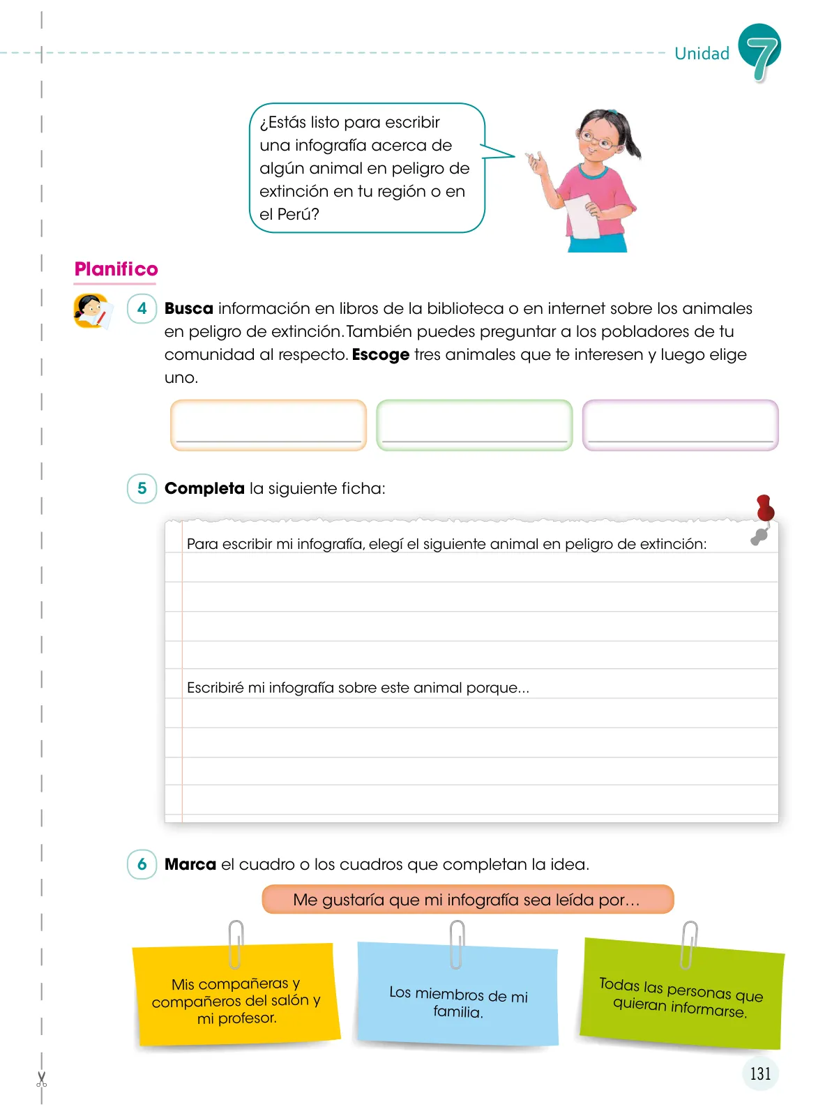 Página 132 de Comunicación 5 : cuaderno de trabajo para quinto grado de Educación Primaria 2019 · 2019