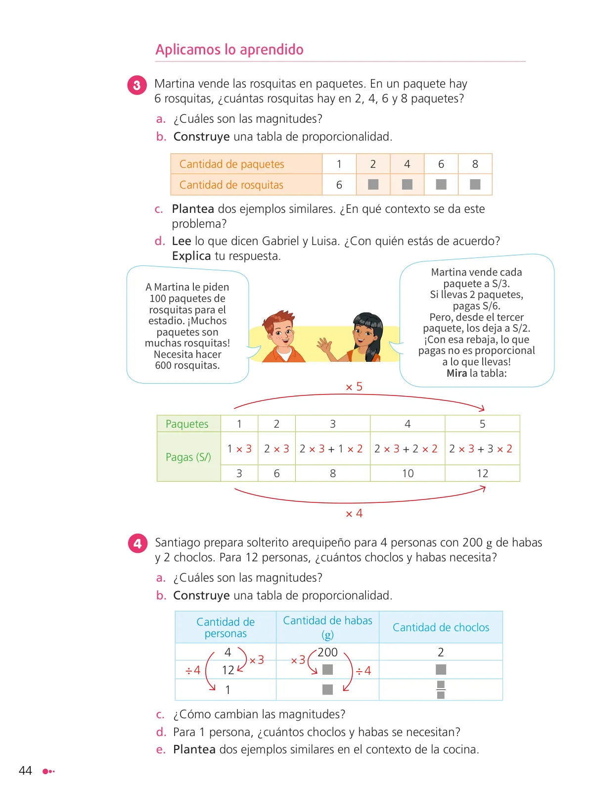 Página 46 de Texto de Matemática 6. Sexto grado de Primaria · 2024