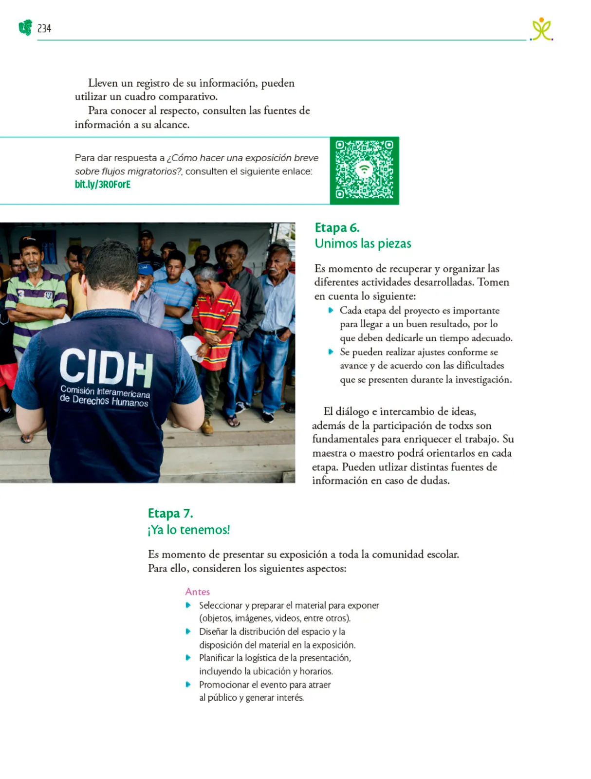 Miniatura página 235 de Colección Ximhai. Nuestro libro de Proyectos. Tomo I.   Libro de Educación Telesecundaria Grado 1°  Ciclo Escolar 2025 - 2026