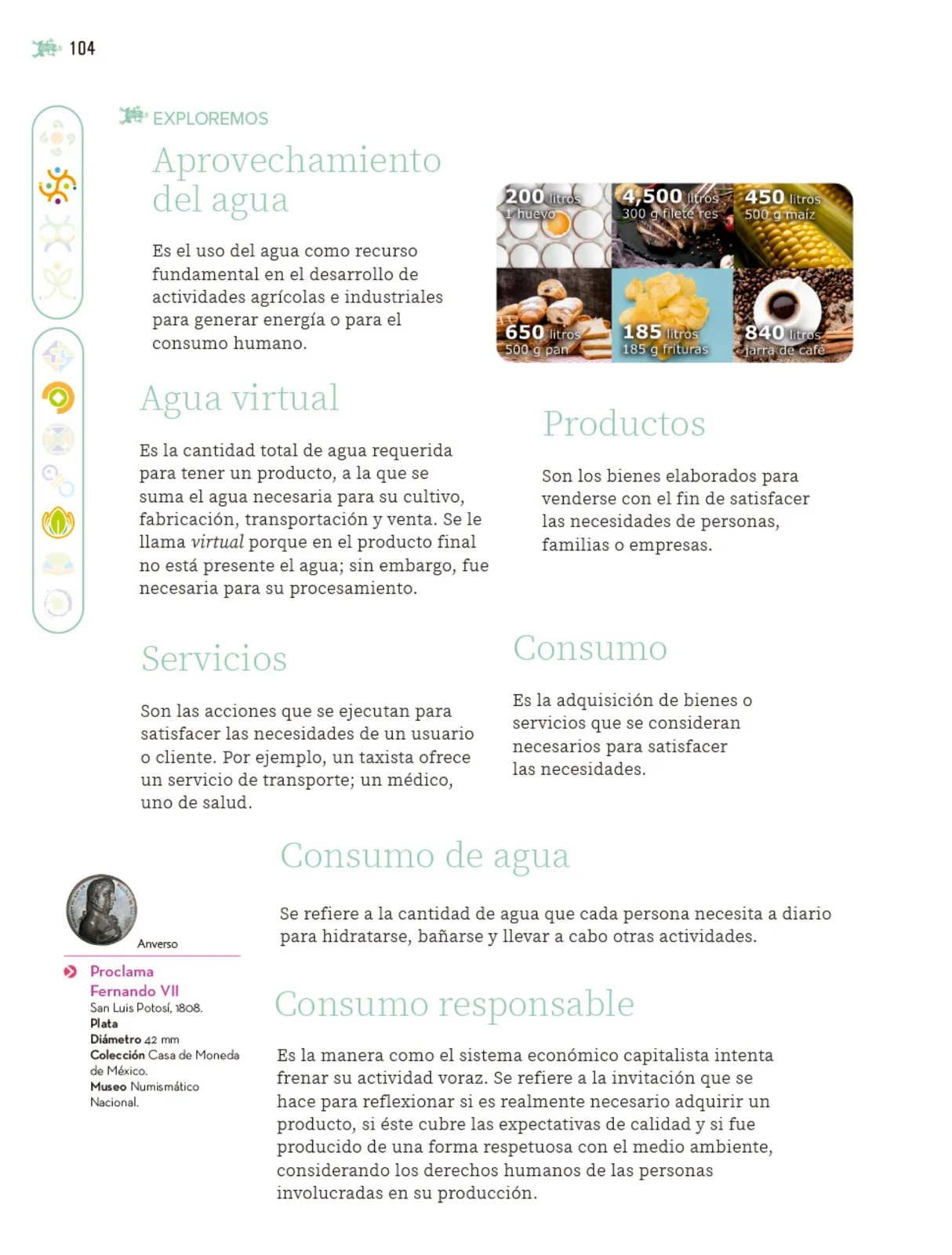 Página 105 de Nuestros saberes: Libro para alumnos, maestros y familia. Libro de Educación Primaria Grado 5° Ciclo Escolar 2025 - 2026