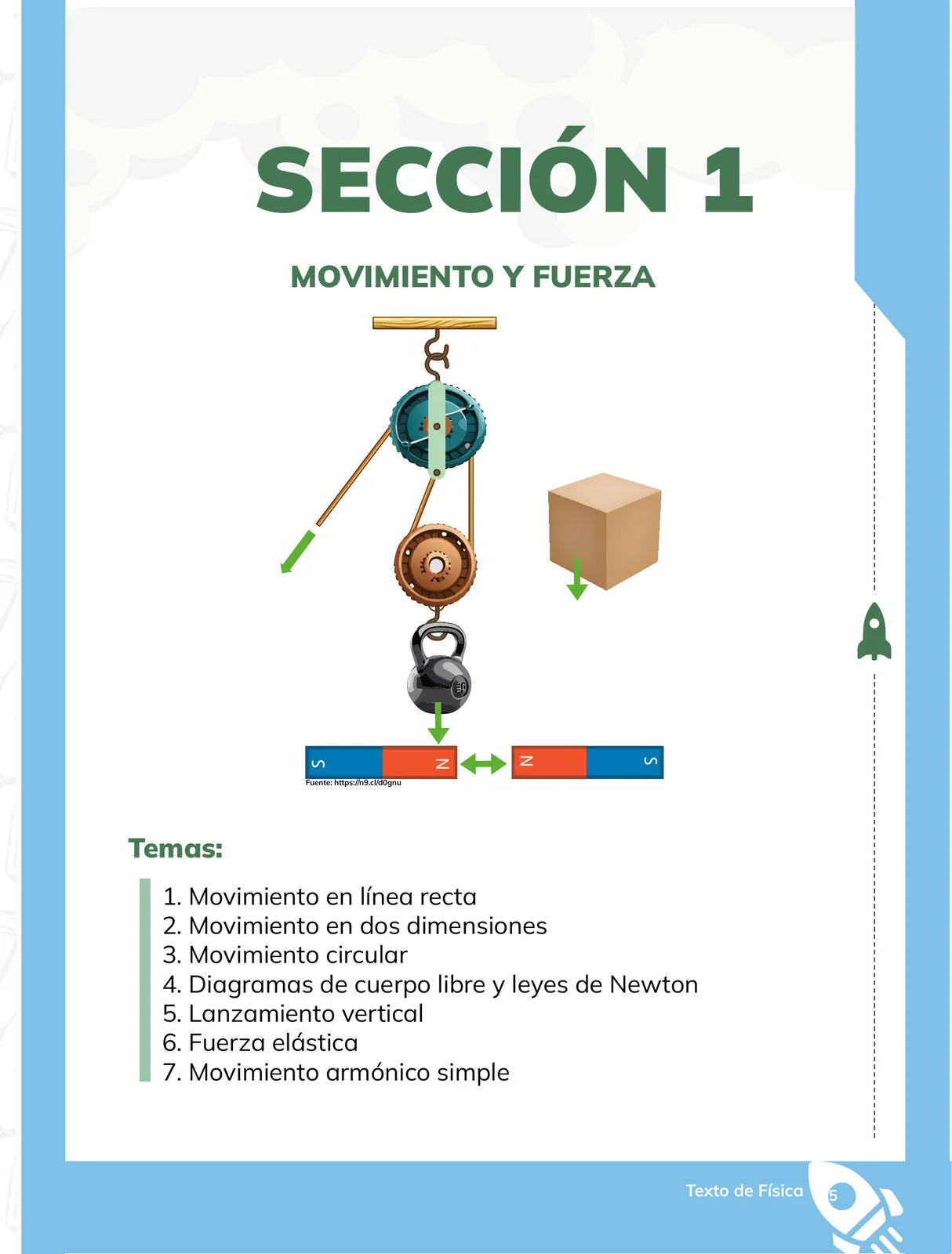 Miniatura página 6 de Fisica · 1ro BGU · 2024