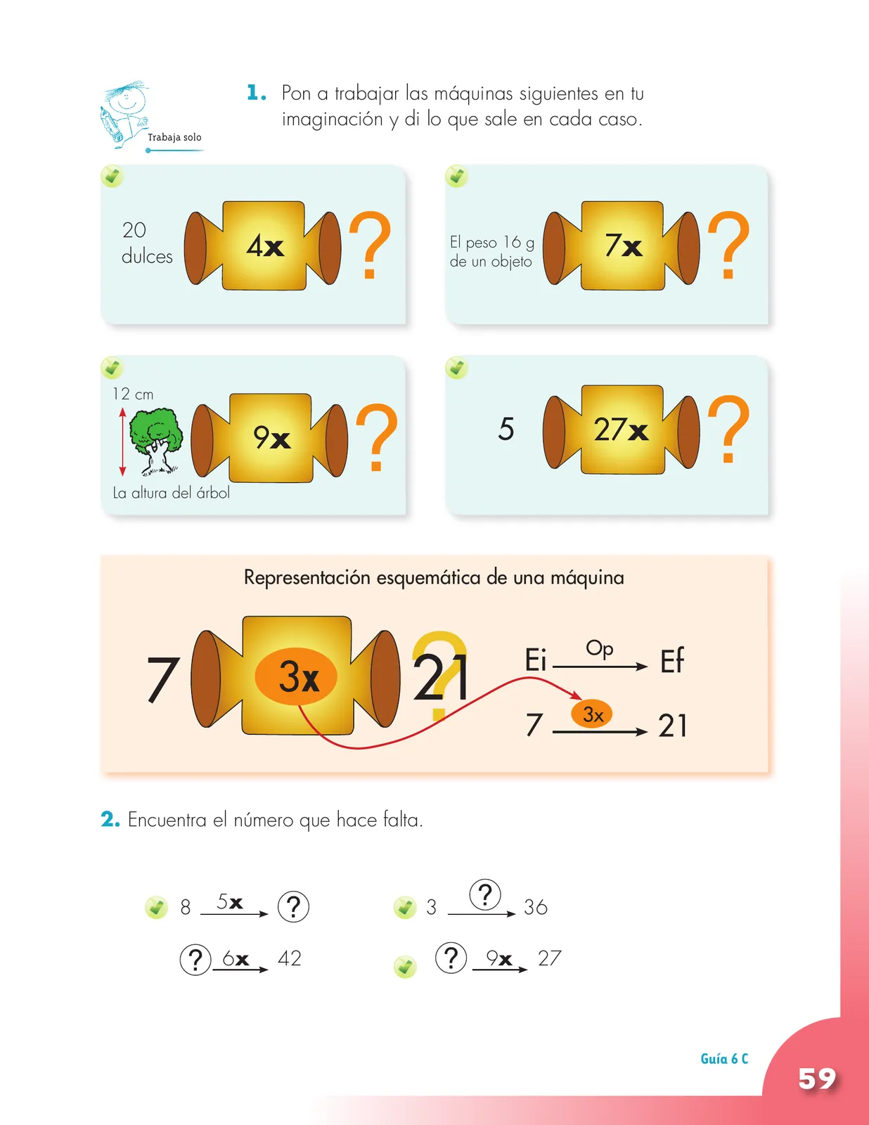 Página 59 de Matematica 3° · Cartilla 01