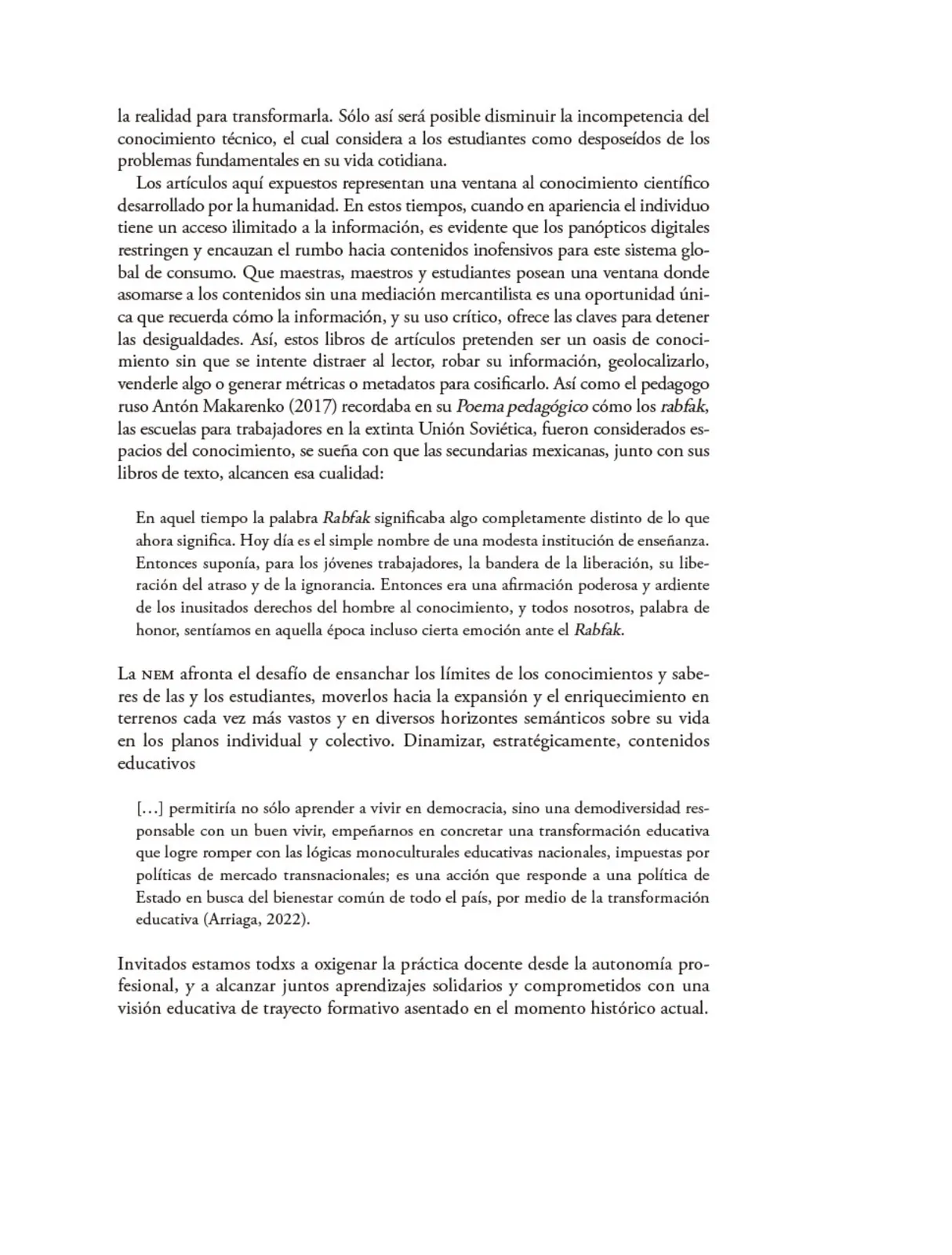 Miniatura página 6 de Colección Ximhai. De lo humano y lo comunitario.   Libro de Educación Secundaria Grado 1°  Ciclo Escolar 2025 - 2026