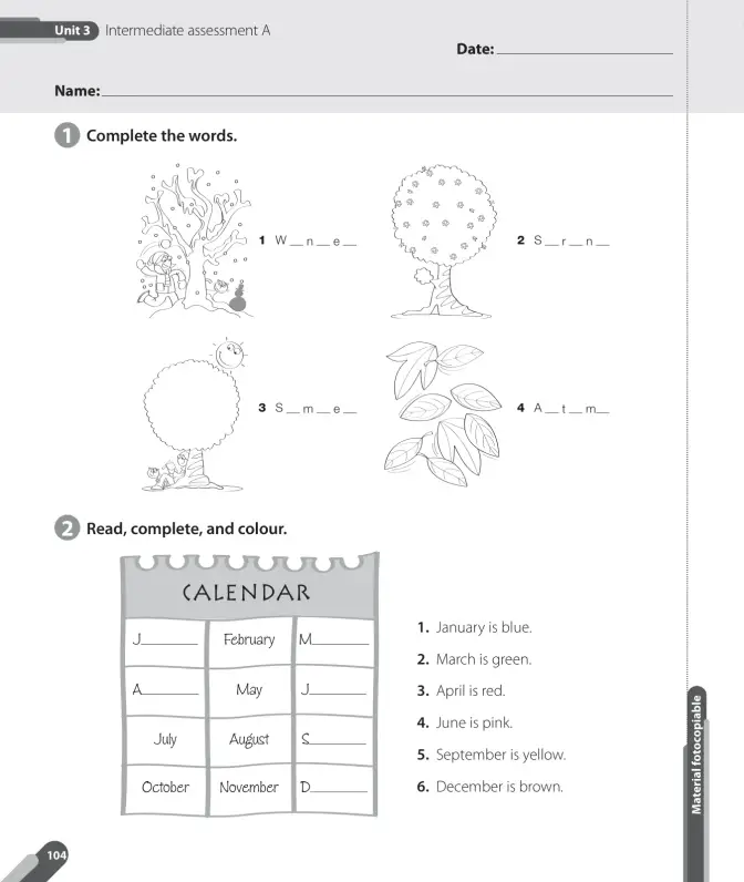 Página 106 de Inglés – Cuarto Básico | Texto del Estudiante MINEDUC – Descargar PDF · 2024