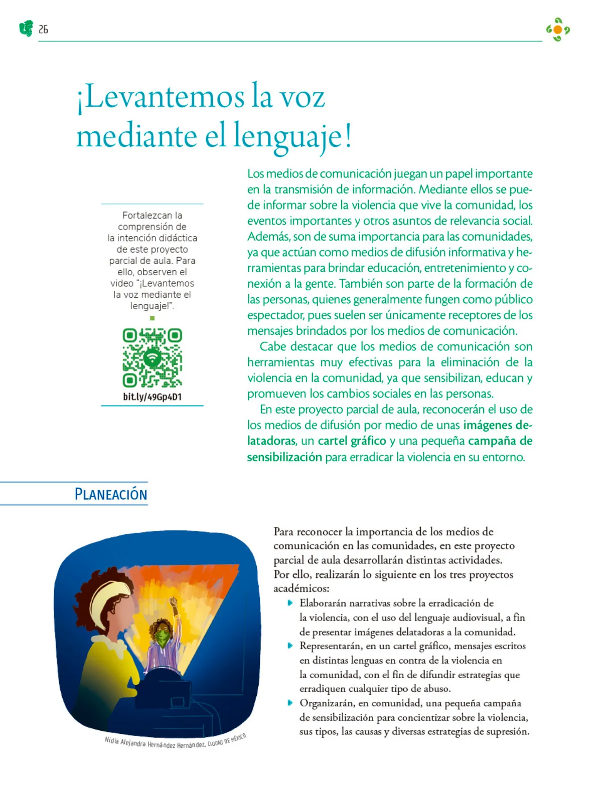 Página 27 de Colección Nanahuatzin. Nuestro libro de Proyectos.  Tomo III.  Libro de Educación Telesecundaria Grado 3°  Ciclo Escolar 2025 - 2026