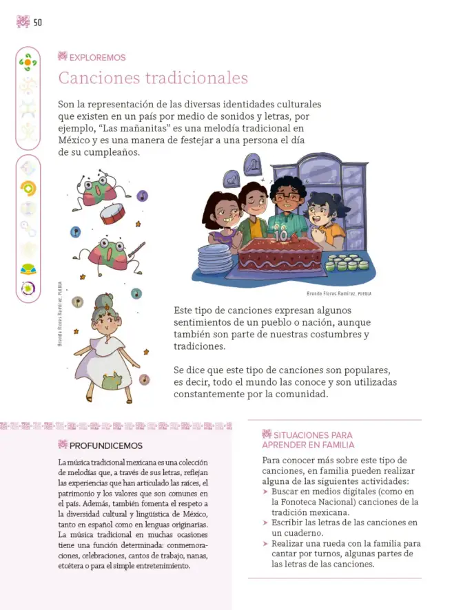 Página 51 de Nuestros saberes: Libro para alumnos, maestros y familia. Libro de Educación Primaria Grado 4° Ciclo Escolar 2025 - 2026