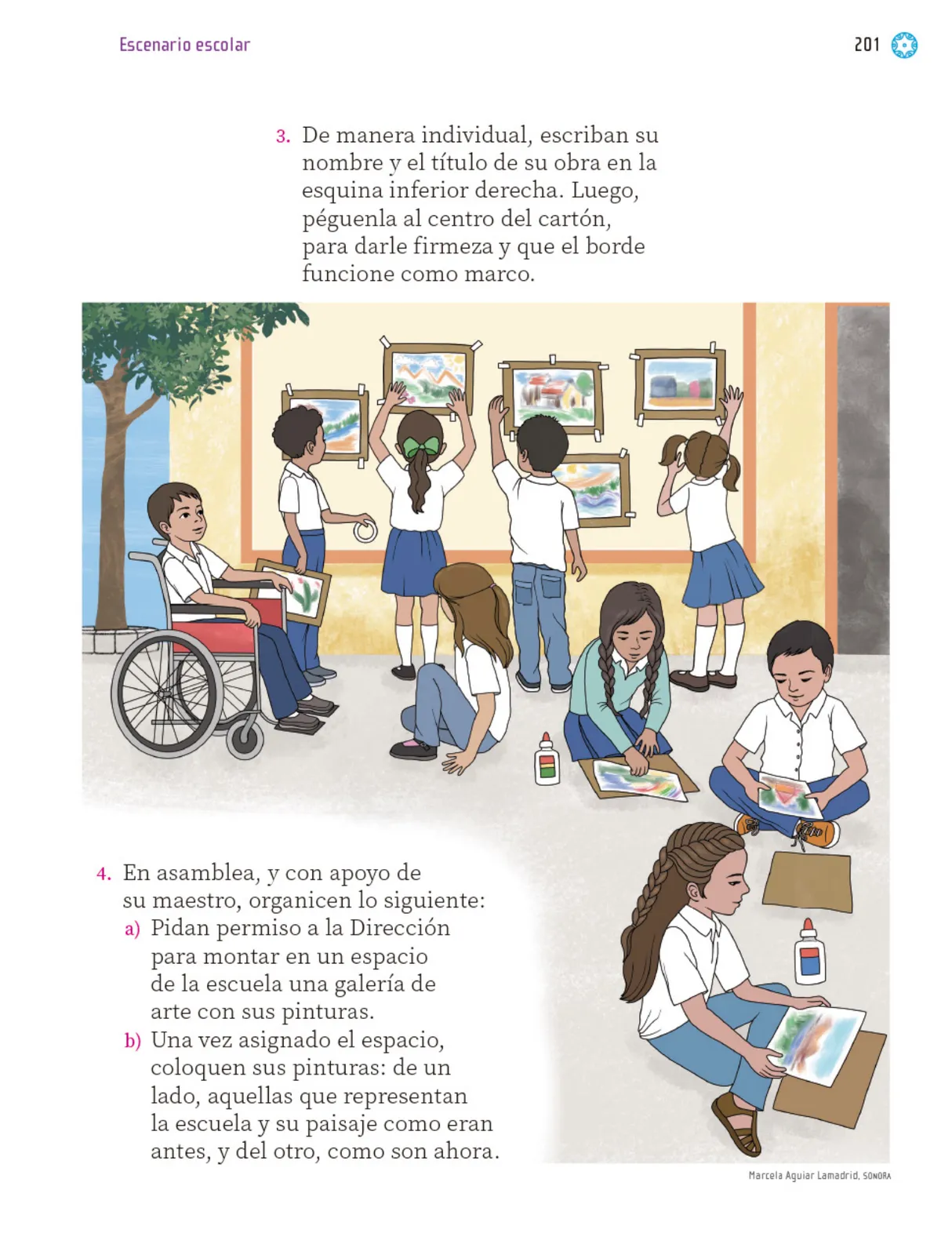 Miniatura página 202 de Proyectos Escolares.   Libro de Educación Primaria Grado 1°  Ciclo Escolar 2025 - 2026