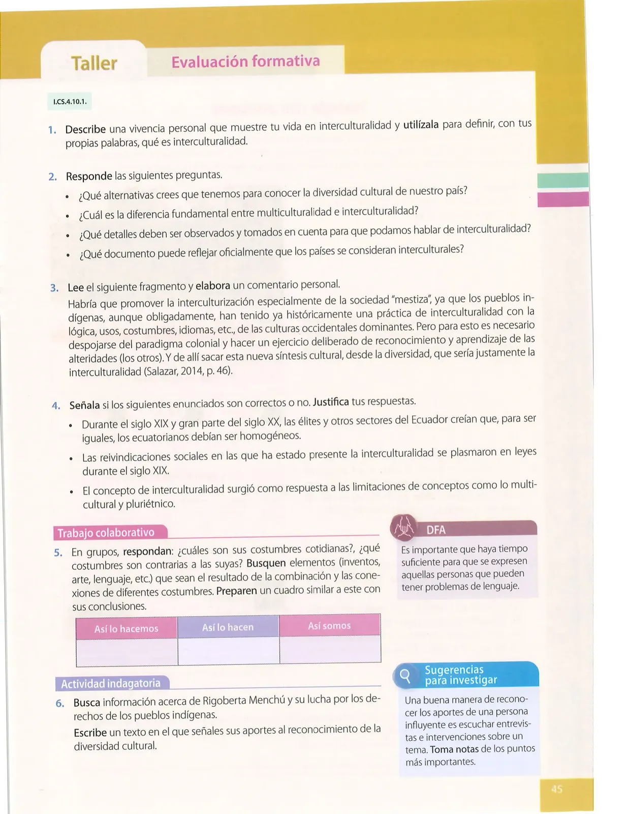 Página 44 de Estudios Sociales · 8 EGB · 2024