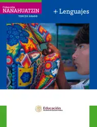 Página de Colección Nanahuatzin. Lenguajes.   Libro de Educación Secundaria Grado 3°  Ciclo Escolar 2025 - 2026