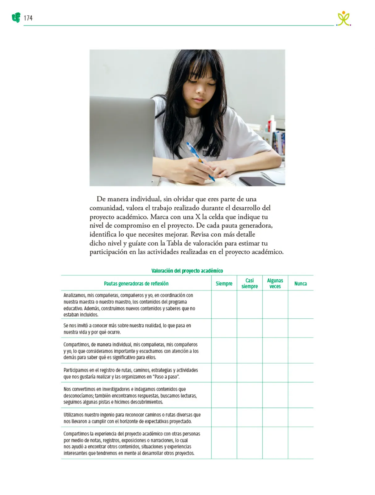 Miniatura página 175 de Colección Ximhai. Nuestro libro de Proyectos.  Tomo III.  Libro de Educación Telesecundaria Grado 1°  Ciclo Escolar 2025 - 2026
